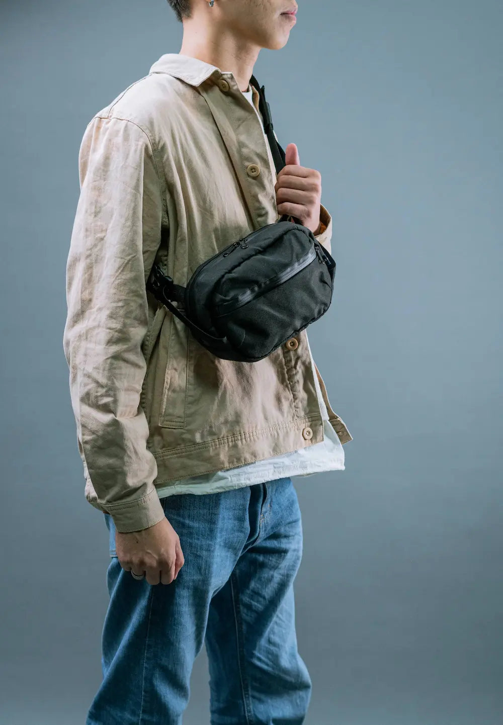 Portable Go Sling (PGS) | Black | Frost & Frost Co | Travel Bag Philippines