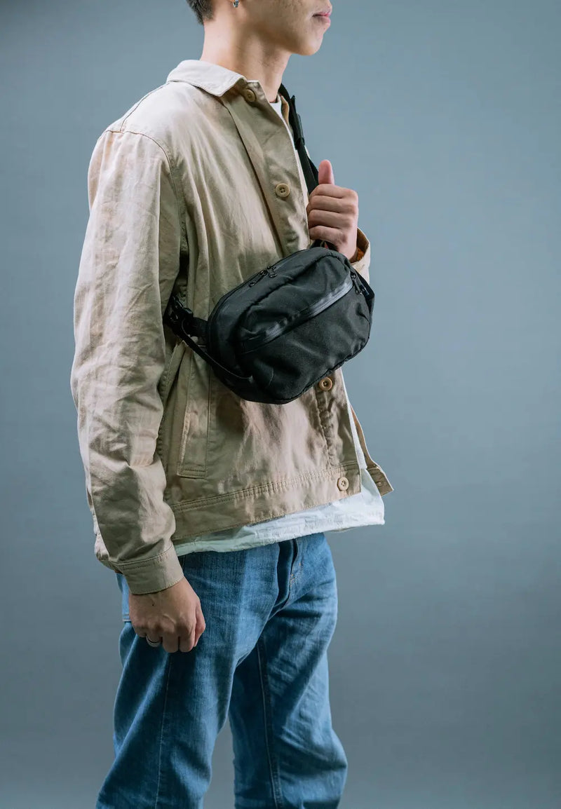 Portable Go Sling (PGS) | Black | Frost & Frost Co | Travel Bag Philippines