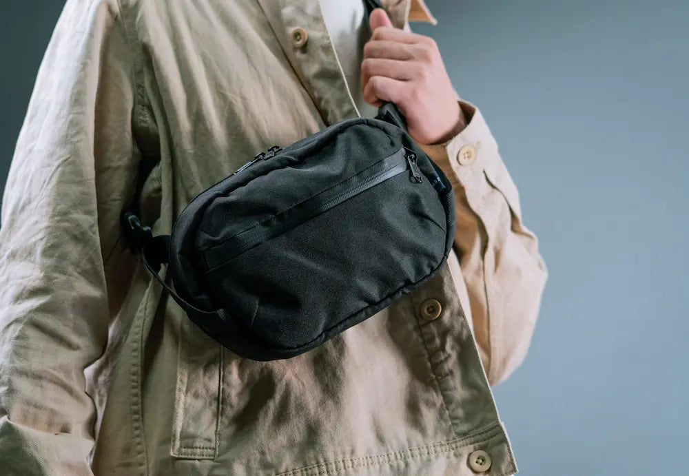 Portable Go Sling (PGS) | Black | Frost & Frost Co | Travel Bag Philippines