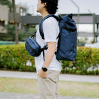 Portable Go Sling (PGS) | Navy Blue | Frost & Frost Co | Travel Bag Philippines
