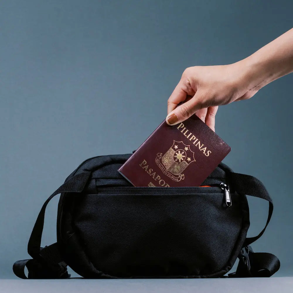 Portable Go Sling (PGS) | Black | Frost & Frost Co | Travel Bag Philippines